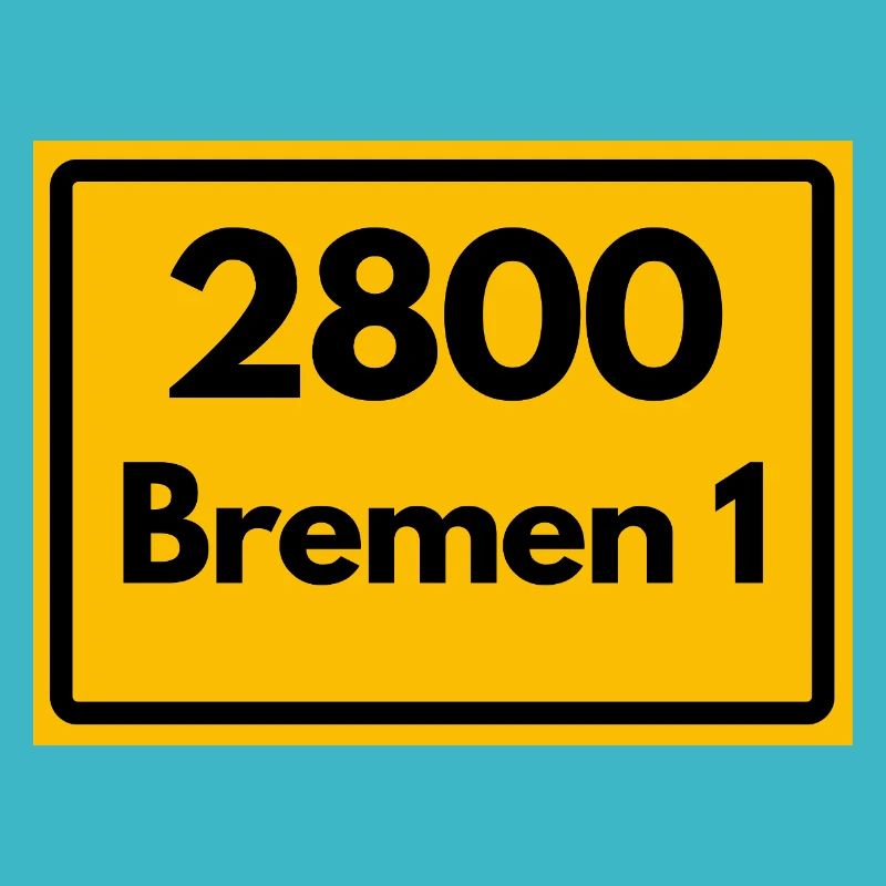 OLD POSTCODE POSTCODE RETRO 2800 BREMEN 1 – HANSE