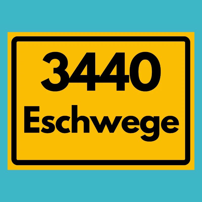 ANCIEN CODE POSTAL RÉTRO 3440 ESCHWEGE
