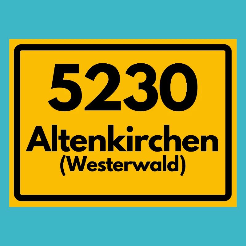 ALTE POSTLEITZAHL PL5230 ALTENKIRCHEN