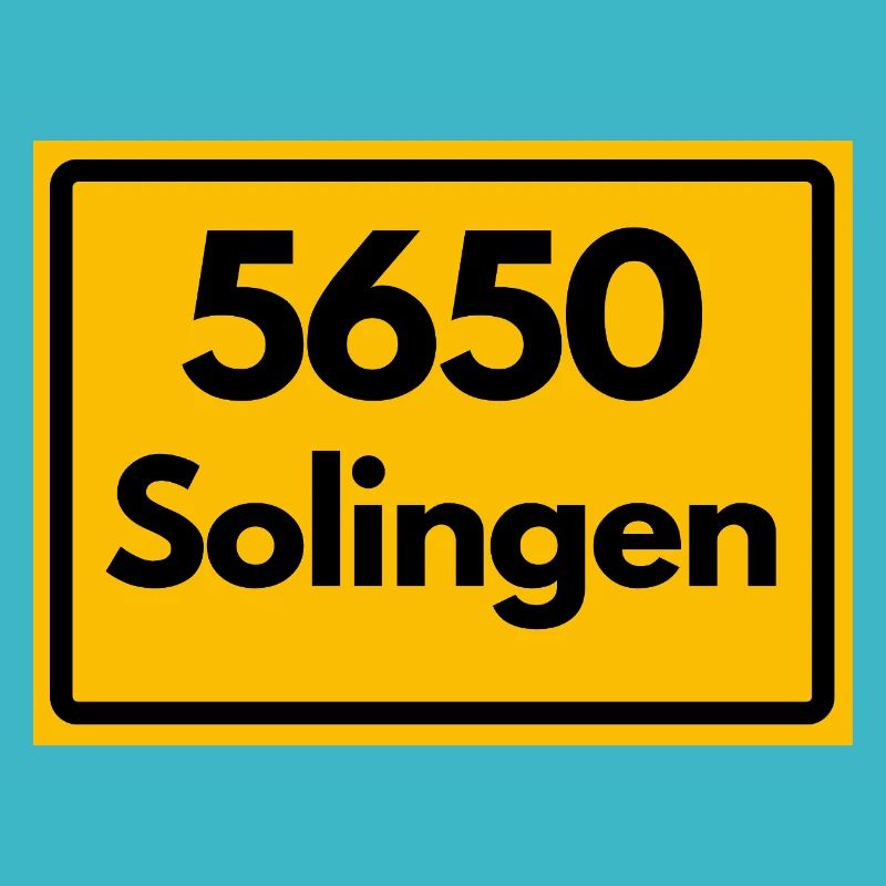 ALTE POSTLEITZAHL PLZ RETRO 5650 SOLINGEN
