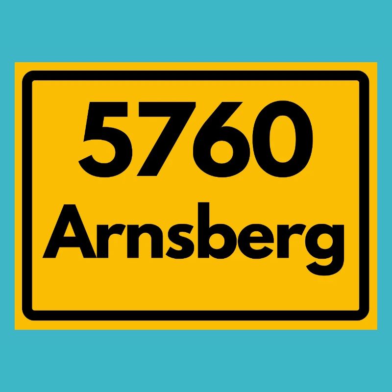 ANCIEN CODE POSTAL RÉTRO 5760 ARNSBERG