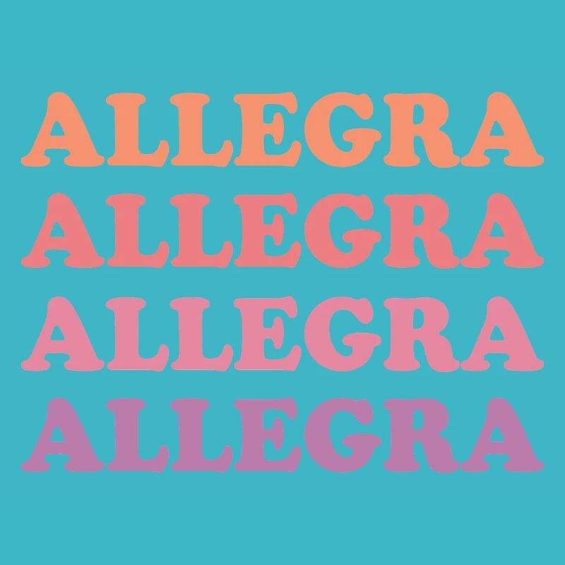 Allegra as a given name