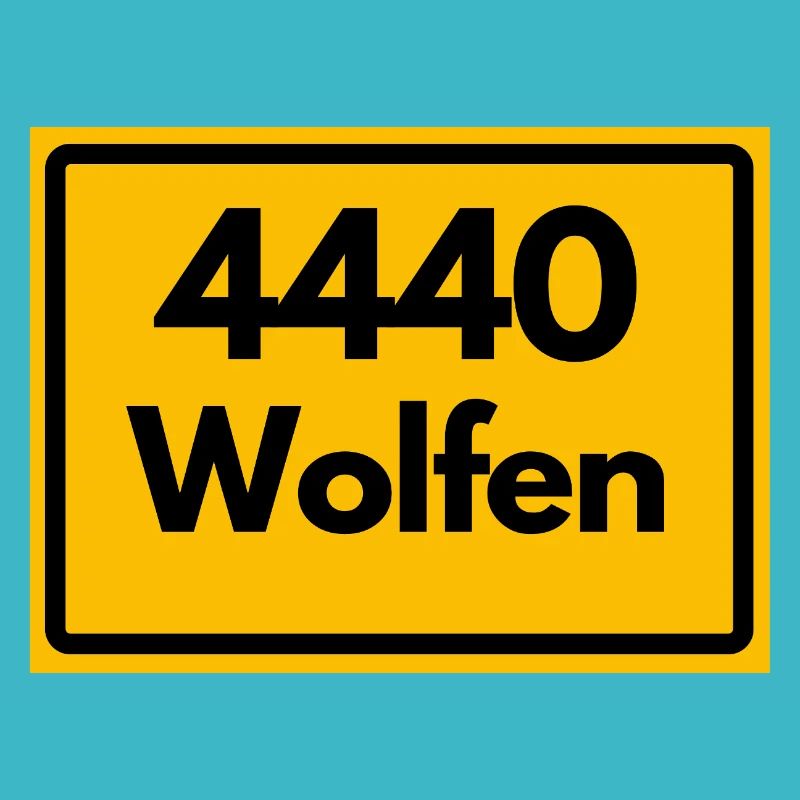 ALTE POSTLEITZAHL PLZ 4440 WOLFEN HEIMATSTOLZ