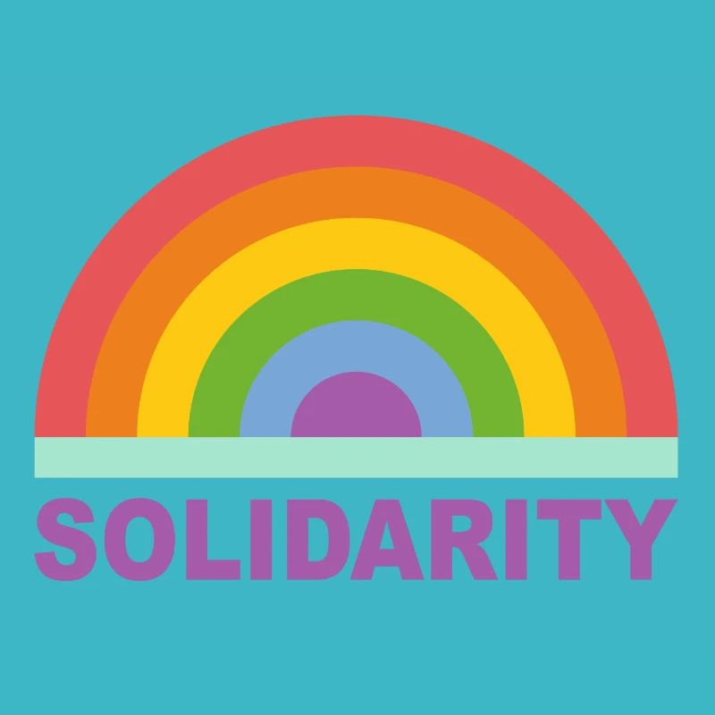 Regenbogen Solidarität