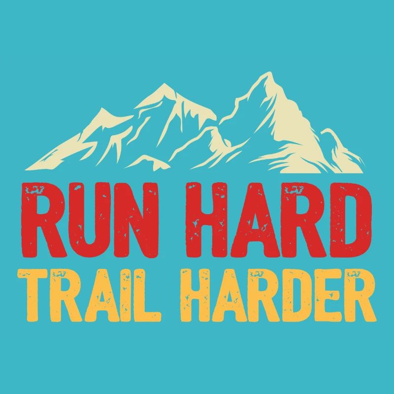 Laufen Sie hart. Härterer Trail.