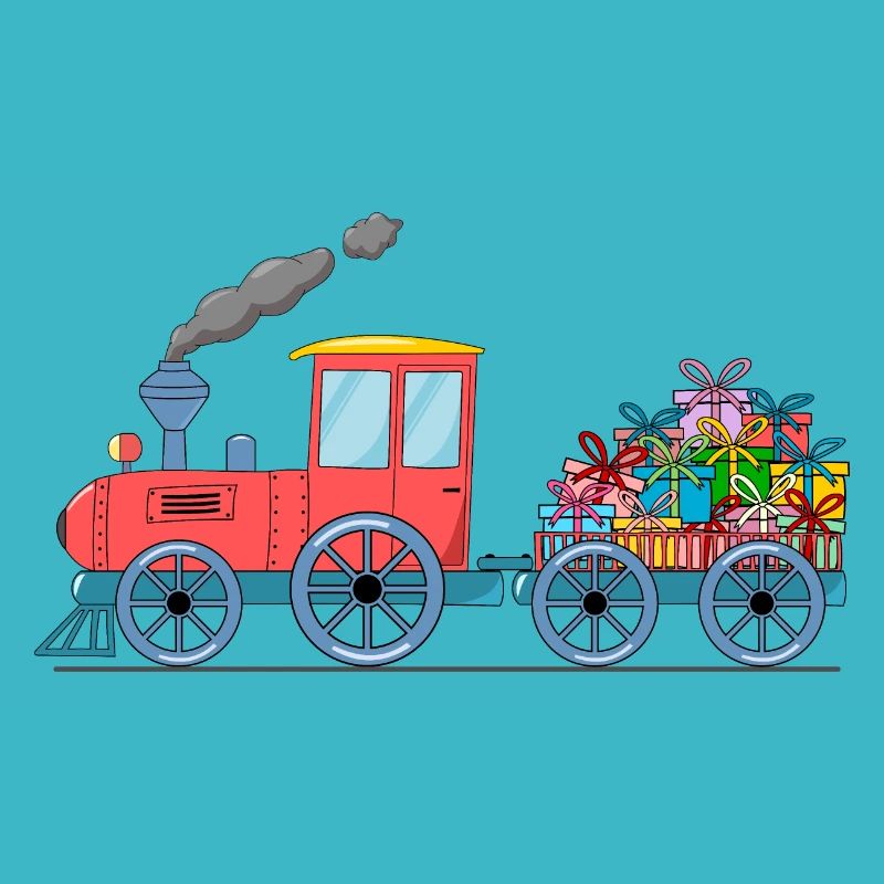 Train pour enfants avec remorque