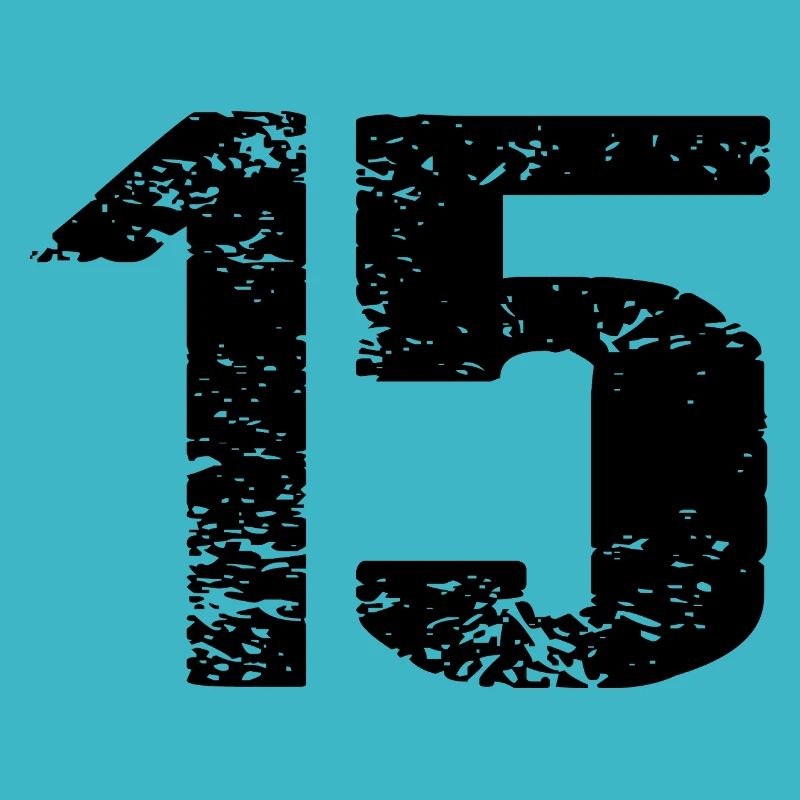 Maillot à 15 numéros