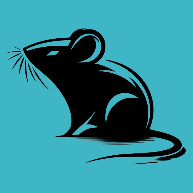 Little Cute Mouse Drawing