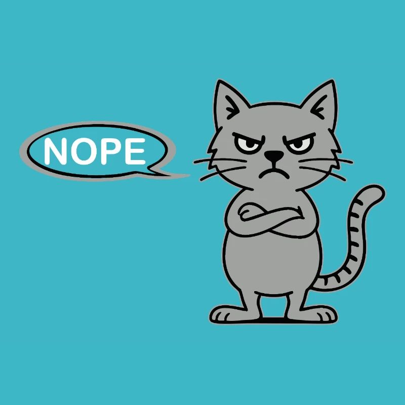 Déclaration sceptique du chat NOPE