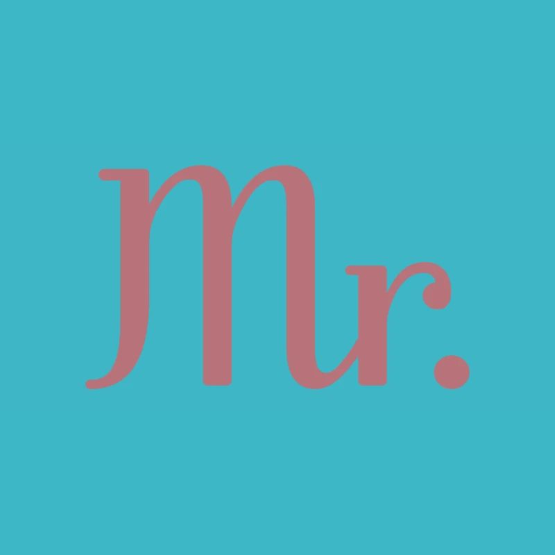 Mr. Matching Paar Verlobung Hochzeit Flitterwochen