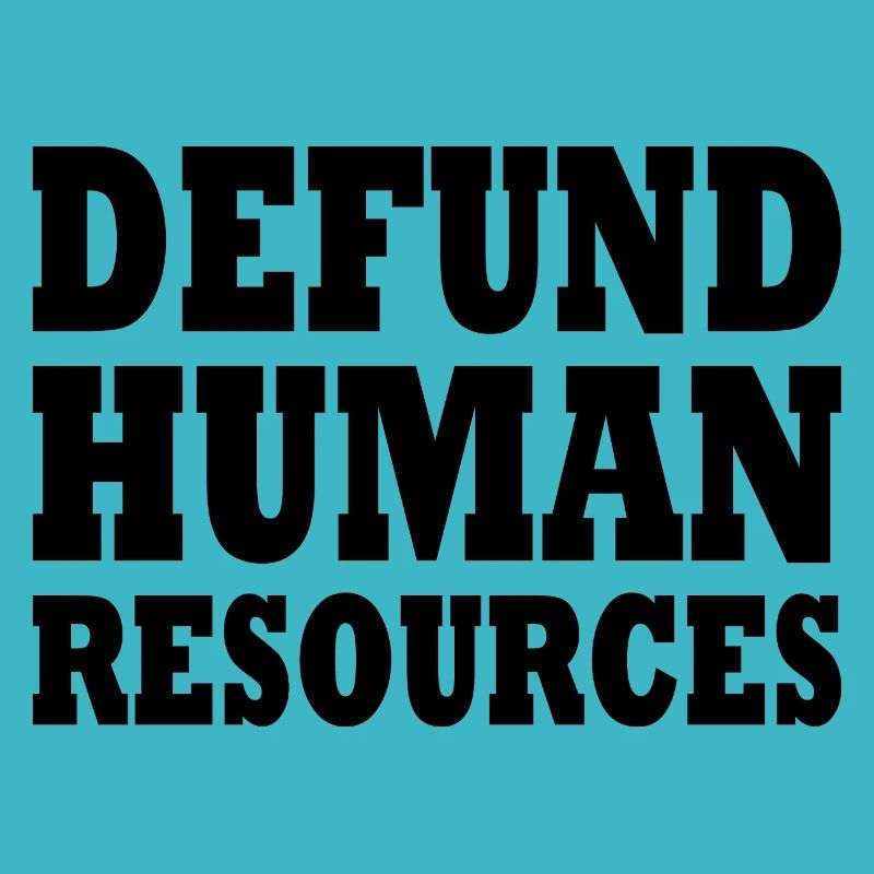 defund human resources