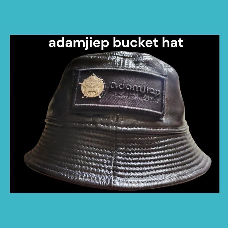 Black Bucket Hat Adamjiep