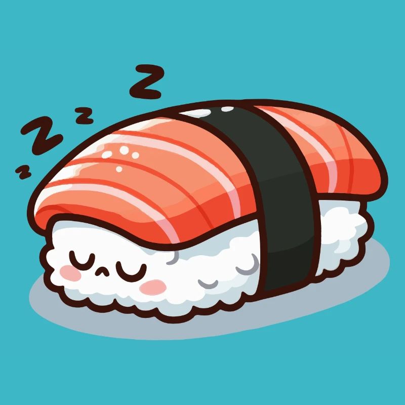Schlafender Sushi