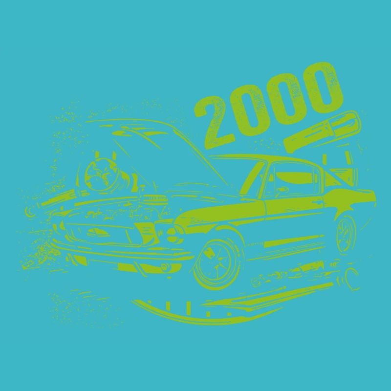 2000 Anniversaire Voiture Classique Modèle 2000 Millésime 2000