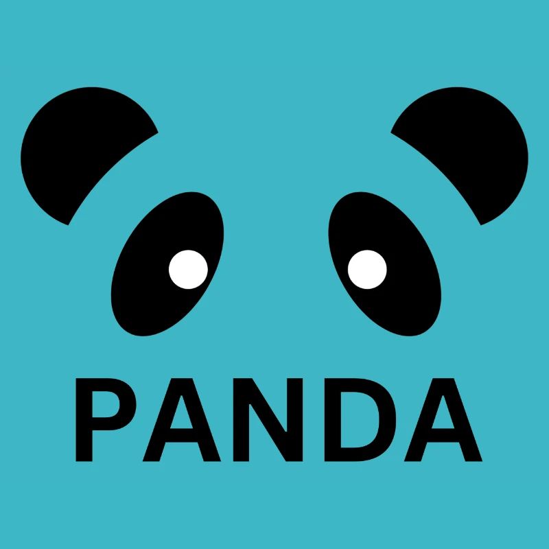 Panda Face Design