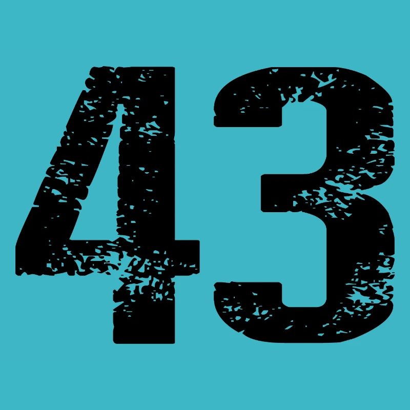 Maillot à 43 numéros