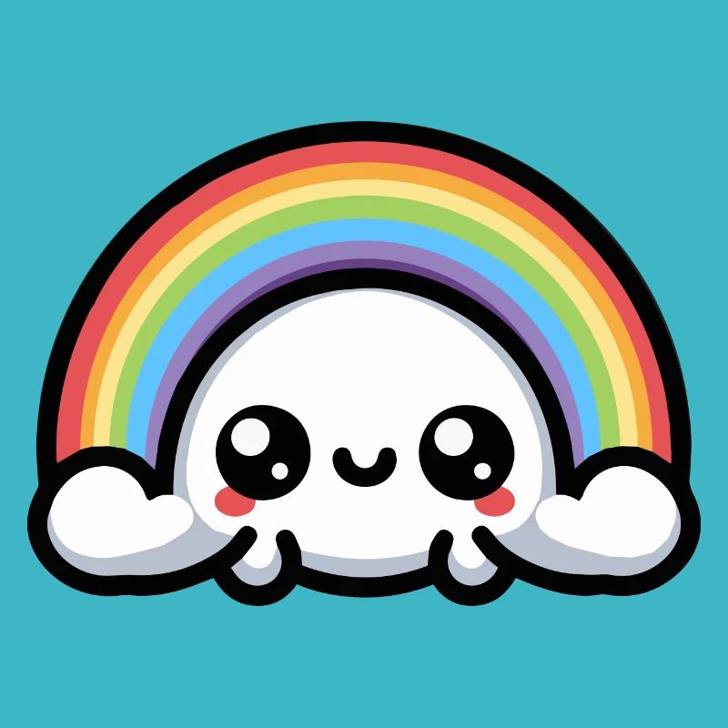 Kawaii Cute Rainbow
