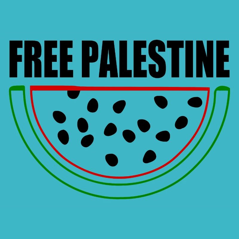 Free palestine Melon pastèque