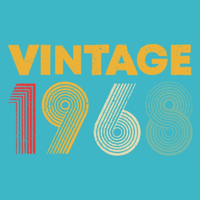 Logo graphique vintage 1988