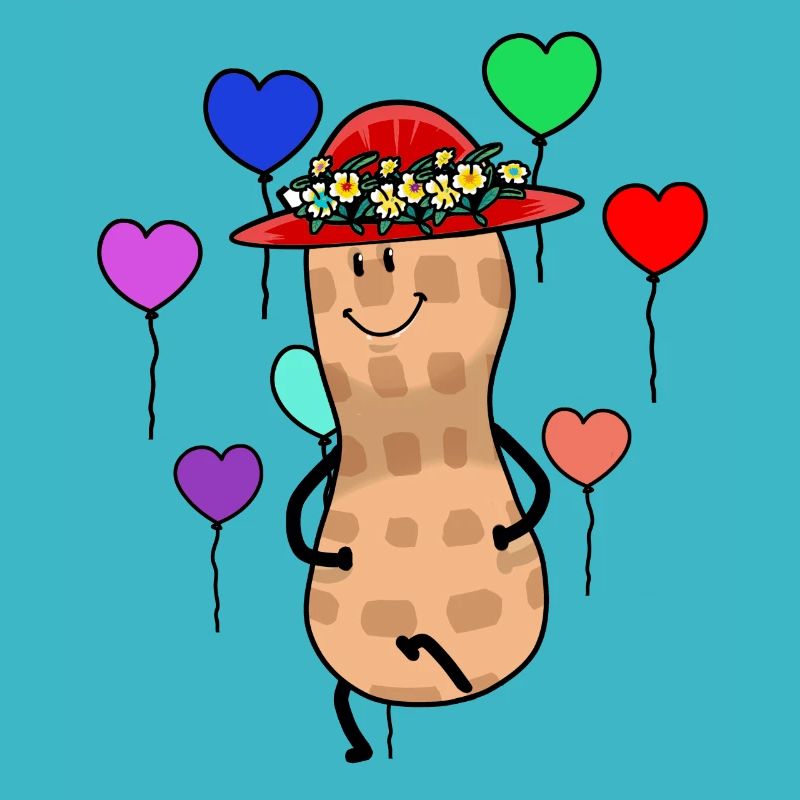 Peanut Summer Hats Flowers Fantasy Nut