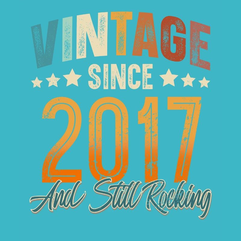 2017 Année de naissance Anniversaire Année de construction Millésime