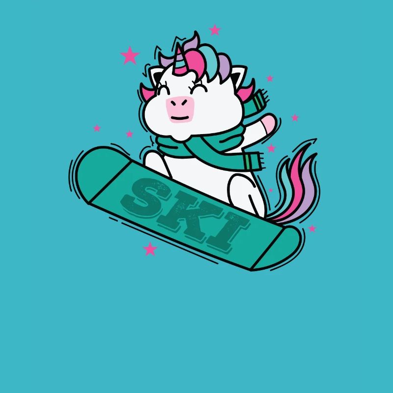 Licorne snowboard Ski