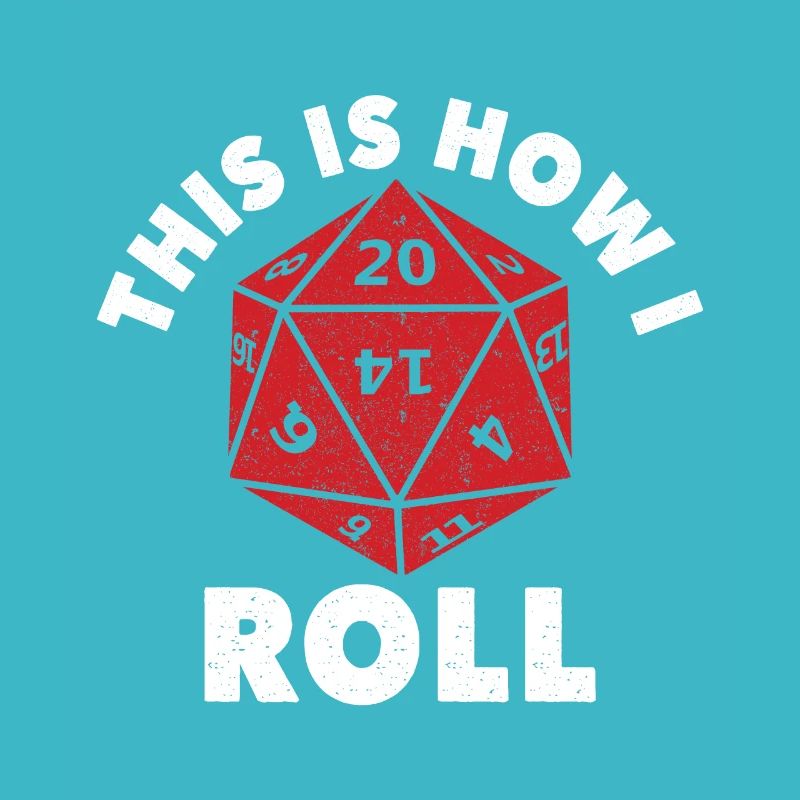 Dungeons Dice RPG Dragons C’EST COMME ÇA QUE JE ROULE
