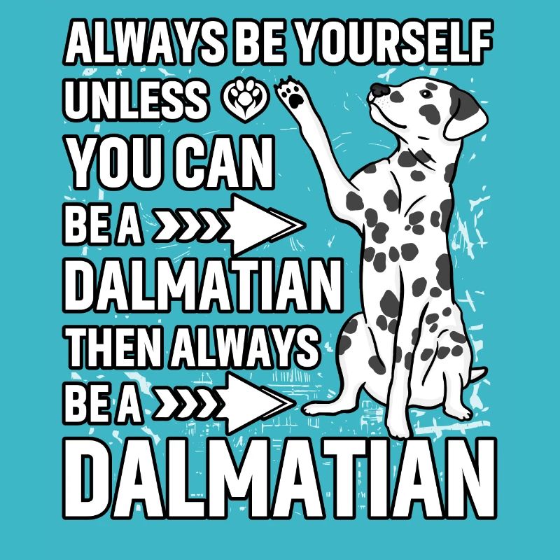 Dalmatiner Lustiger Spruch