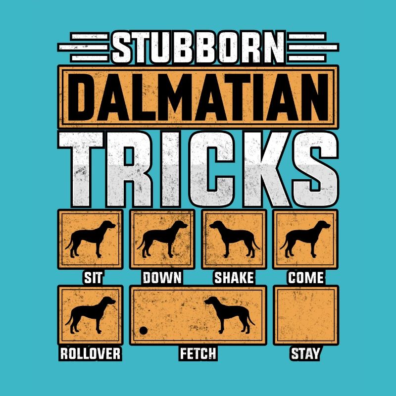 Stubborn Dalmatian Tricks