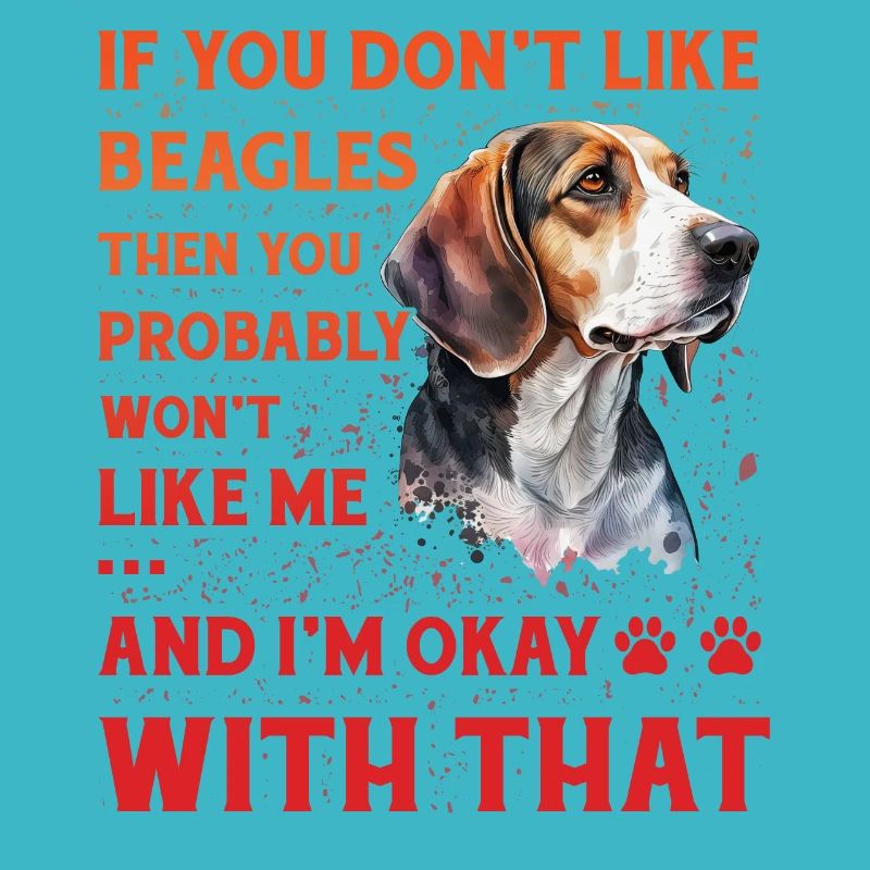 Beagle funny saying dog