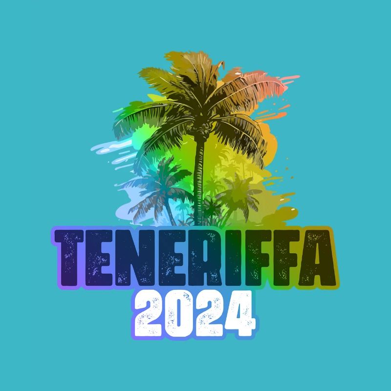 Teneriffa 2024 Urlaub Palmen Bunt