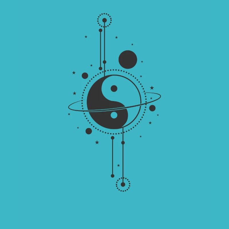 Signe Yin et Yang de l’univers