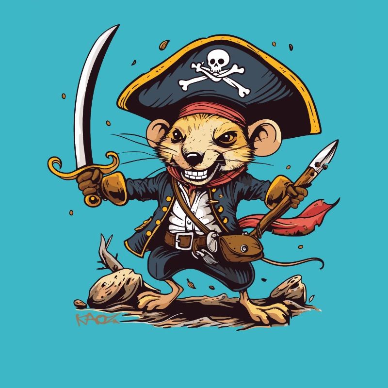 Mouse Rat Pirate