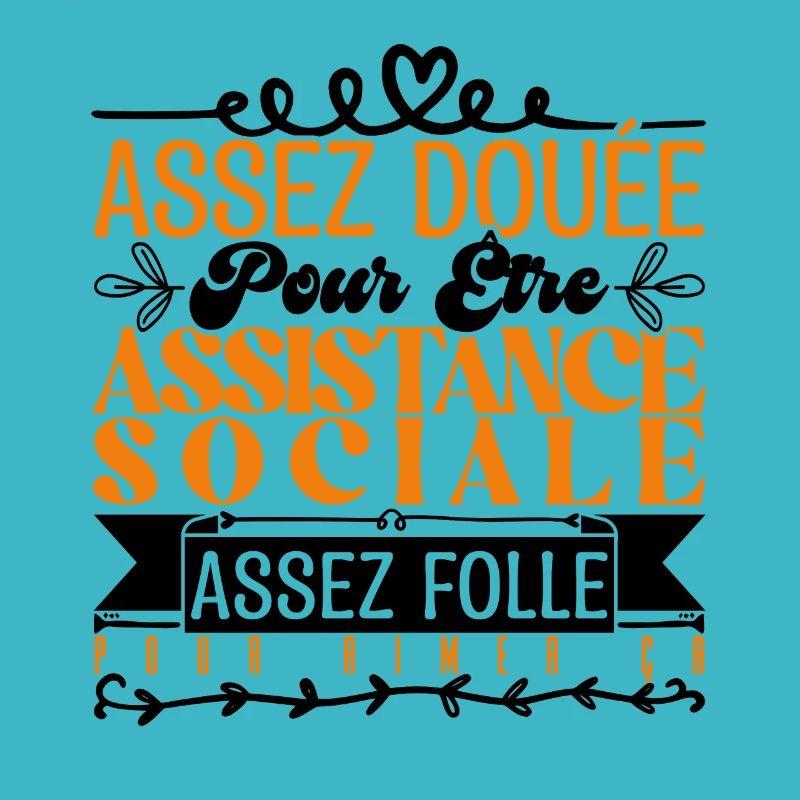 Cadeau Assistante Sociale. Parfaite Assistante.