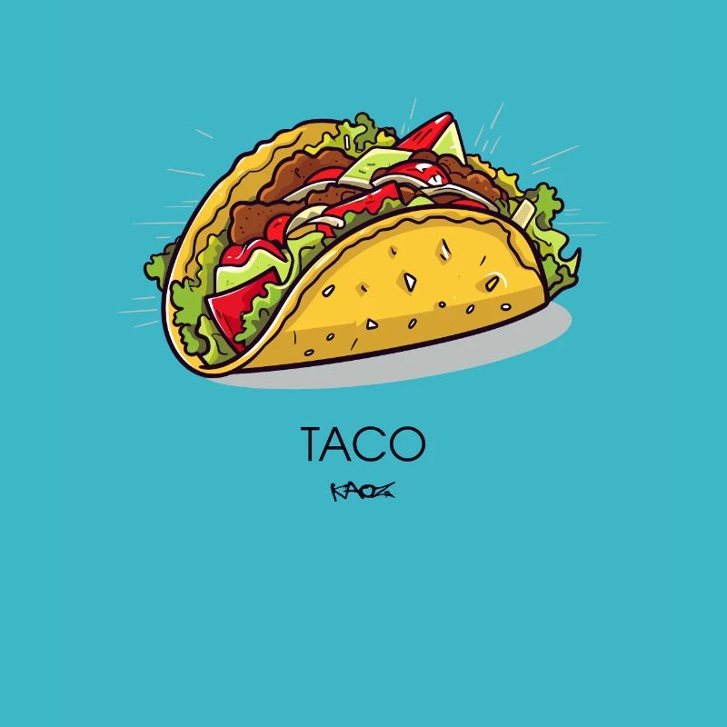 Einfacher Mexikanisches Taco
