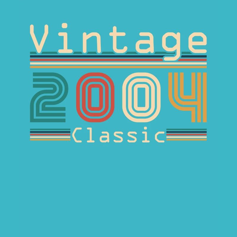 Vintage 2004 Retro 2004 Birthday Gift