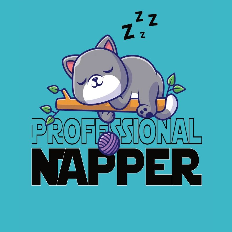 Professinonal sieste, chat, chats, bébé, chats