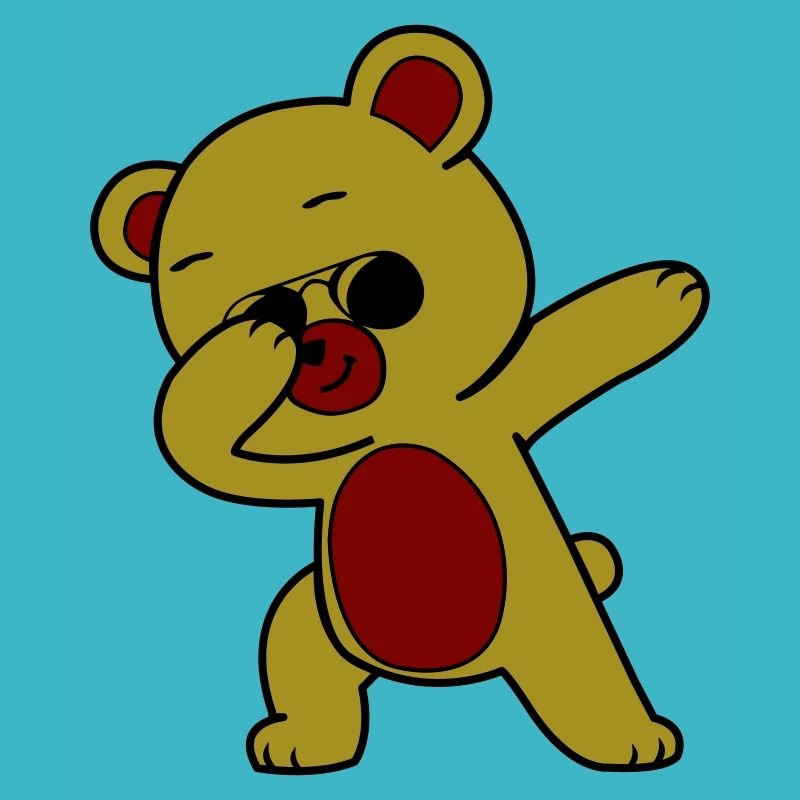 dabbing bär cool