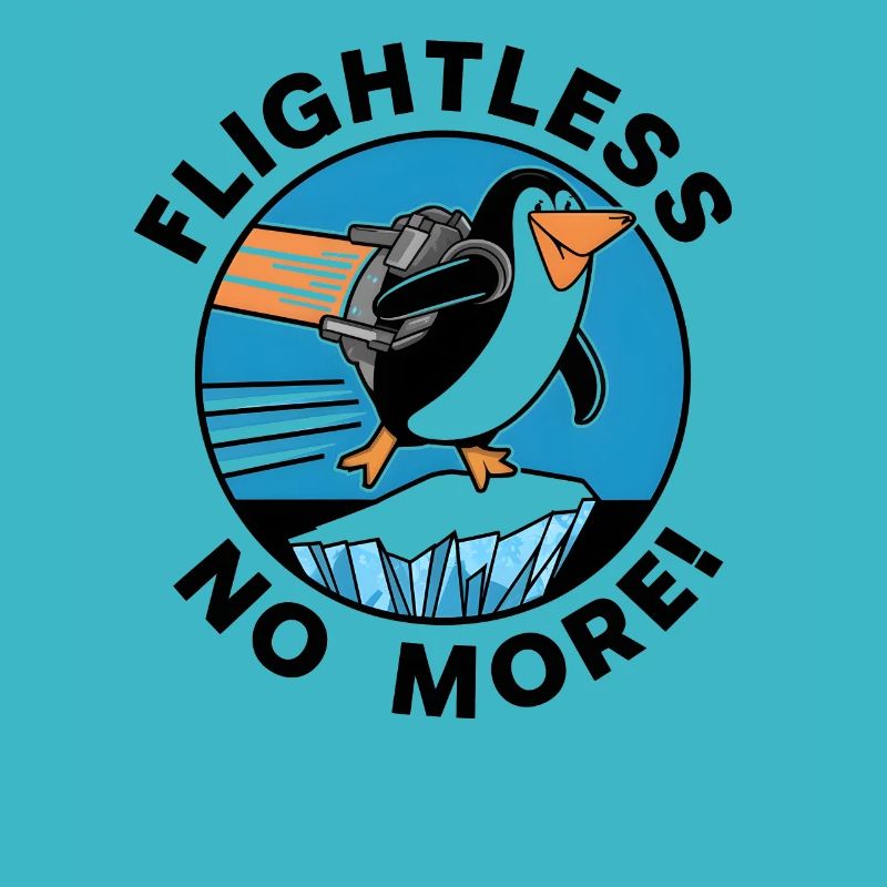 Penguin Jetpack Flight Design - Nicht mehr flugunfähig