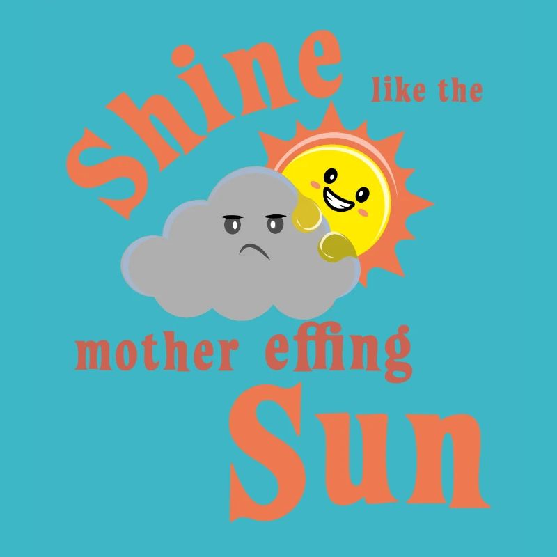 briller comme la mère effing soleil lettrage d’été
