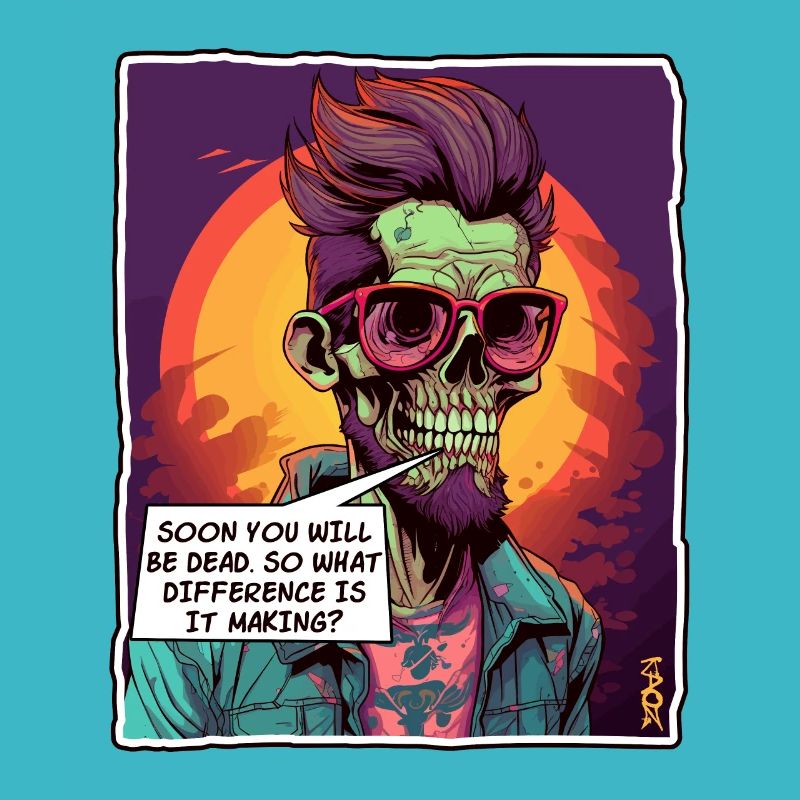 Funny Skull : Skeleton Life Aide