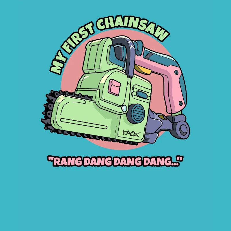 Ma première tronçonneuse