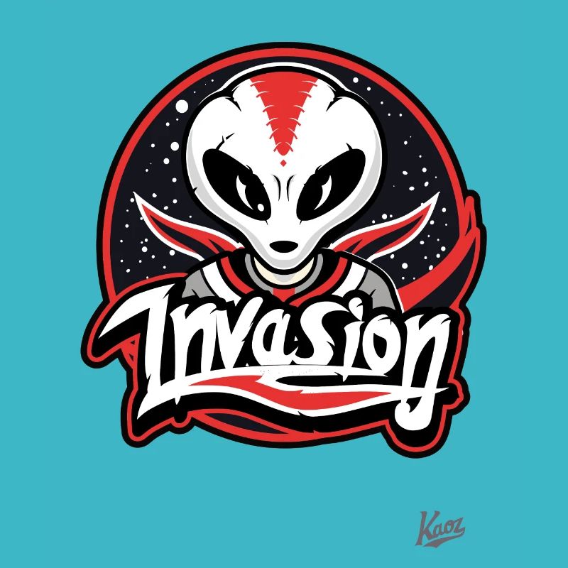 Mascotte d’invasion extraterrestre