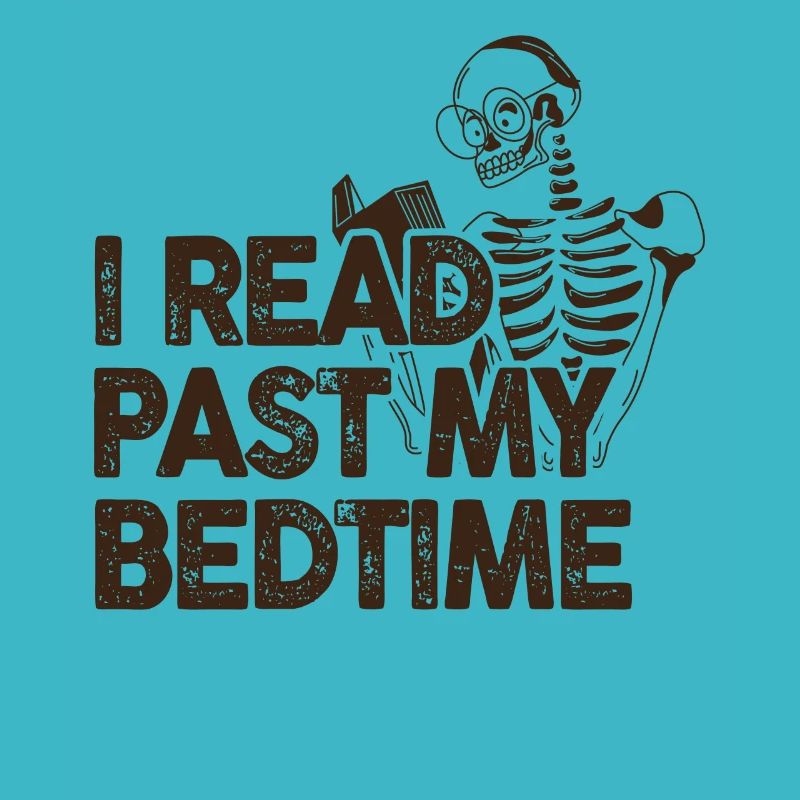 Je lis skeleton après le coucher