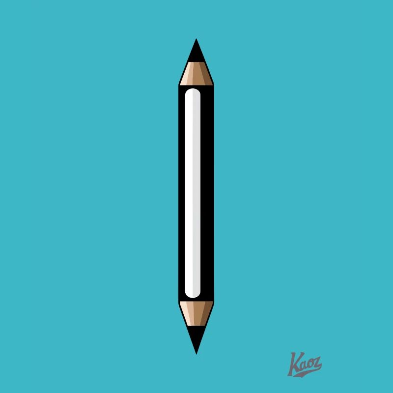 Crayon : Deux, c’est mieux !