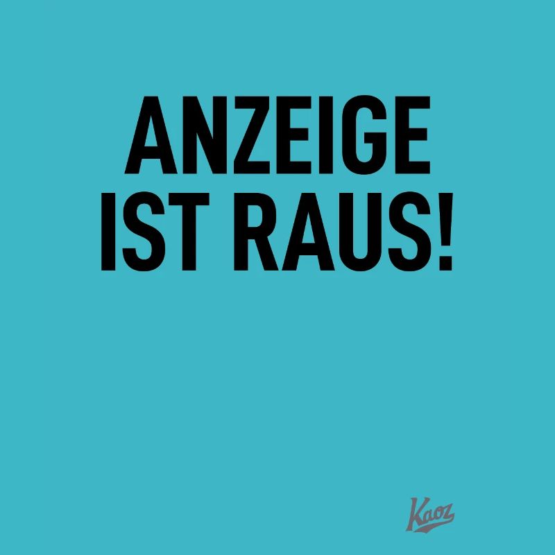 Typically German: Ad is out!