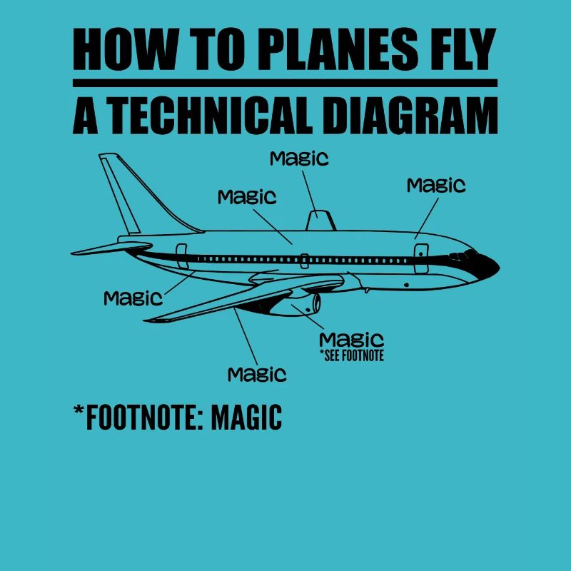 How Planes Fly Funny Aviation Engineer Pilot Airpl