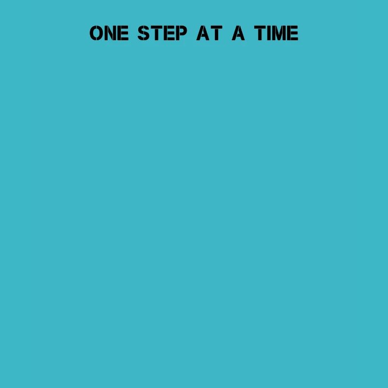 Wandern - One step at a time
