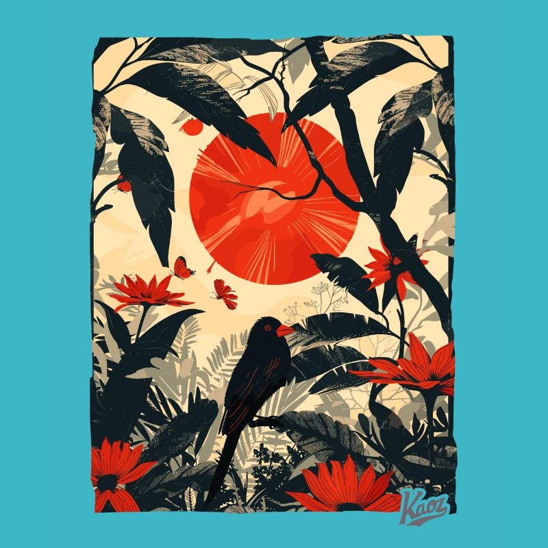 Plants, Jungle and Birds