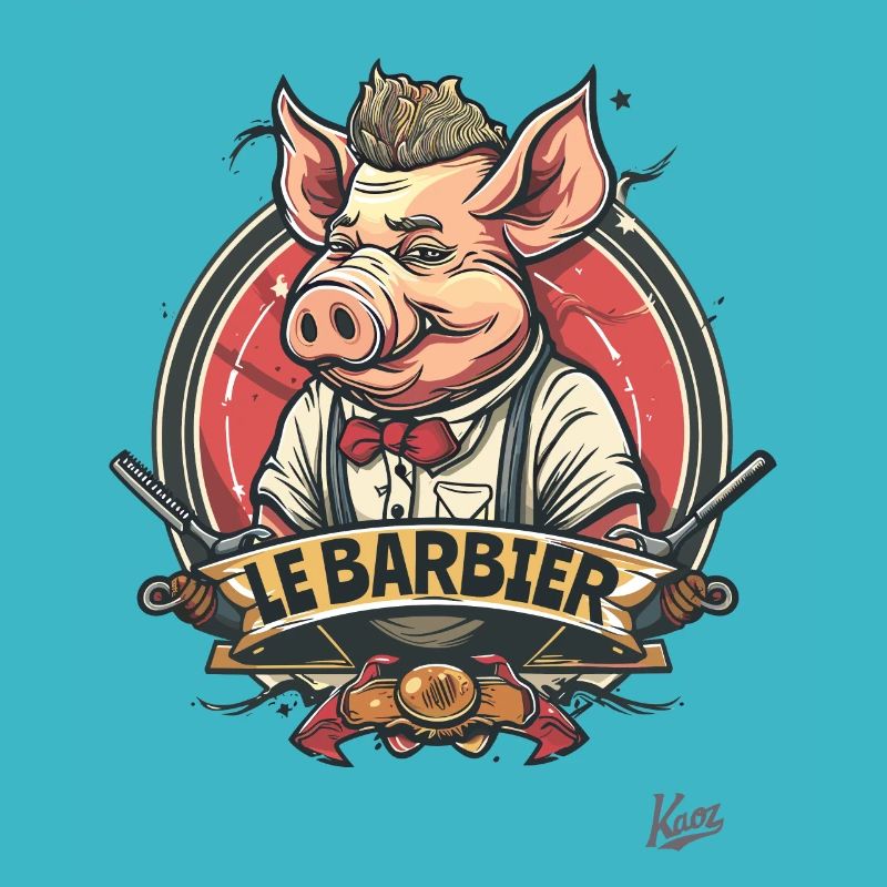 Le coiffeur cochon français